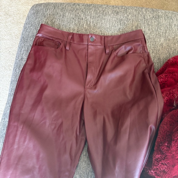Madewell Pants - Faux leather pants size 32